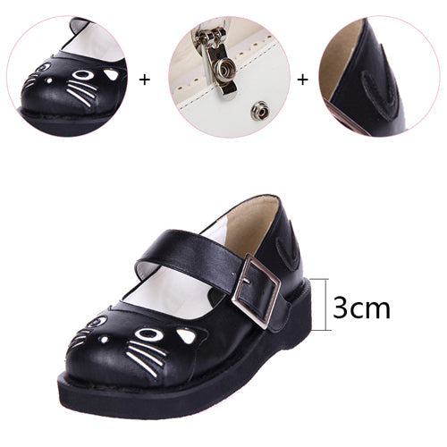 Patent Point-Toe Platform Sweet Lolita Footwear