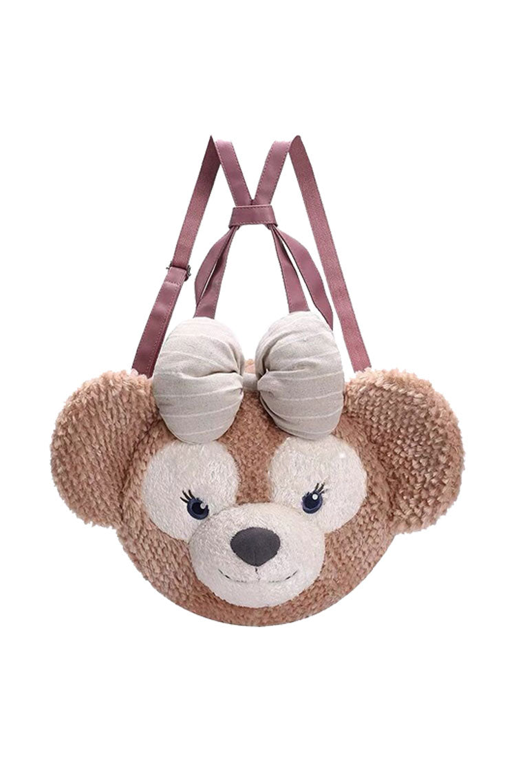 Sweet Lolita Backpack with Bear Face Design
