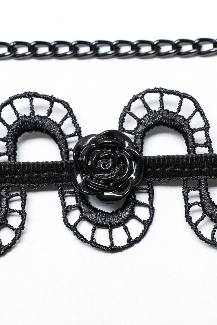 Umbra Snake-Like Hollow Gothic Choker for Women