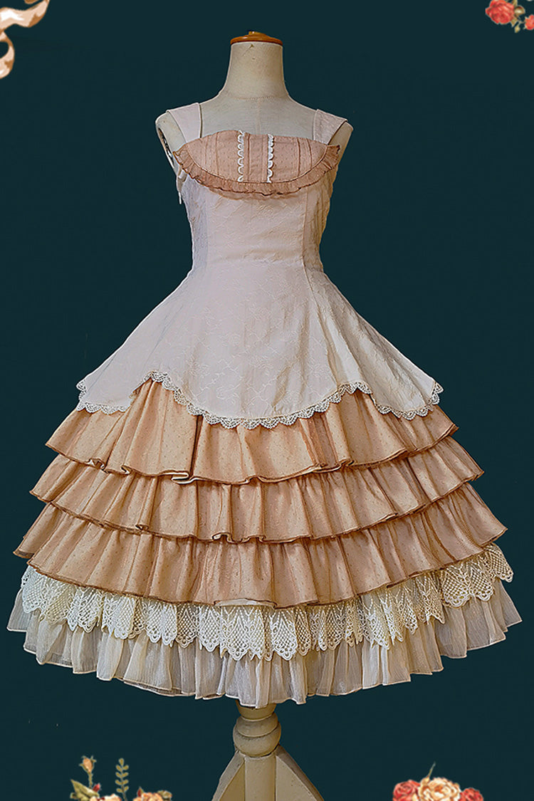 Layered Ruffle Lace Sweet Lolita Dress
