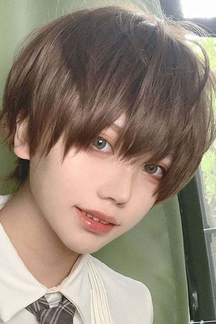 Cocoa Short Hair Prince Ouji Wig