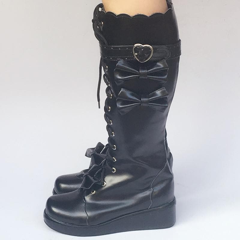Boots SP168139 Custom Made Lolita Shoes Knee