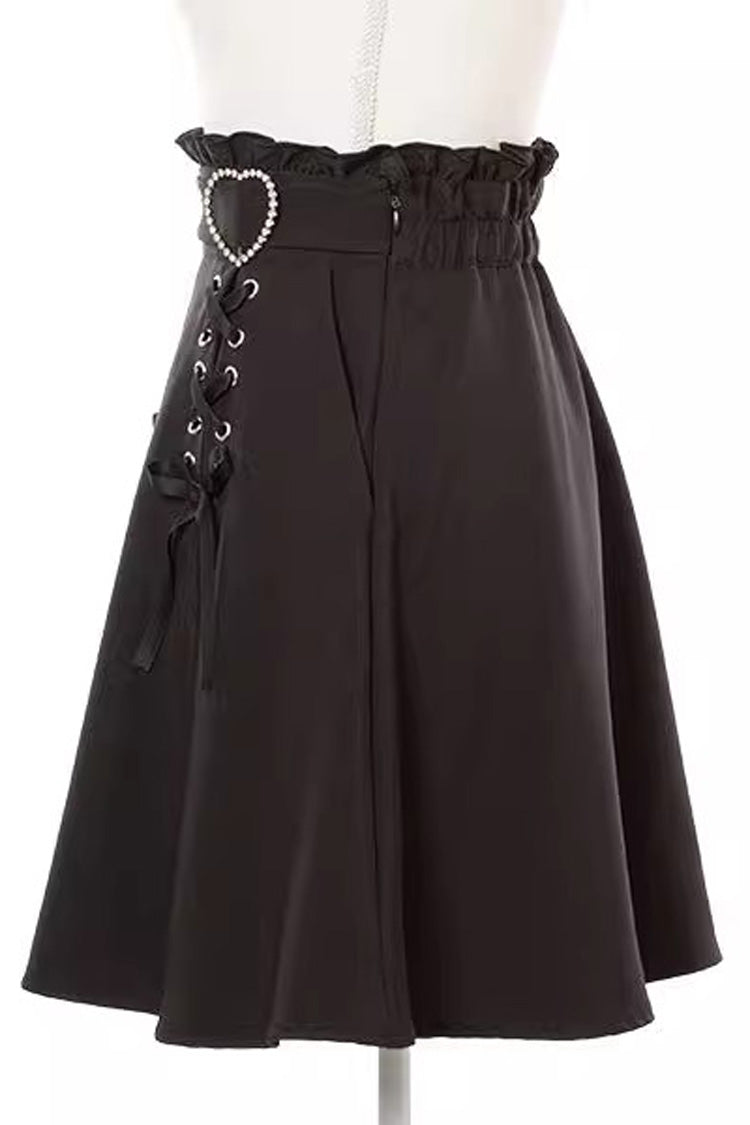 Heart Shape Bowknot Sweet Skirt in 2 Colors