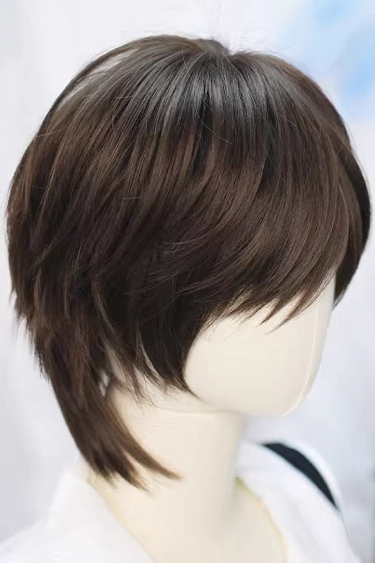 Androgynous Short Cosplay Wig for Lolita Style