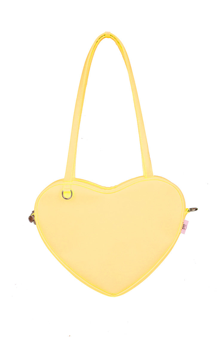 Sweet Heart-Embellished Lolita Shoulder Bag, 6 Color Options