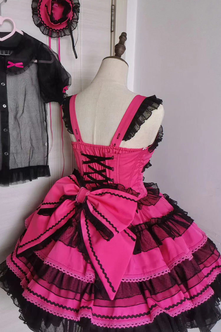 Dopamine Multilayer Lace Sweet Lolita Jumper Dress in 5 Hues