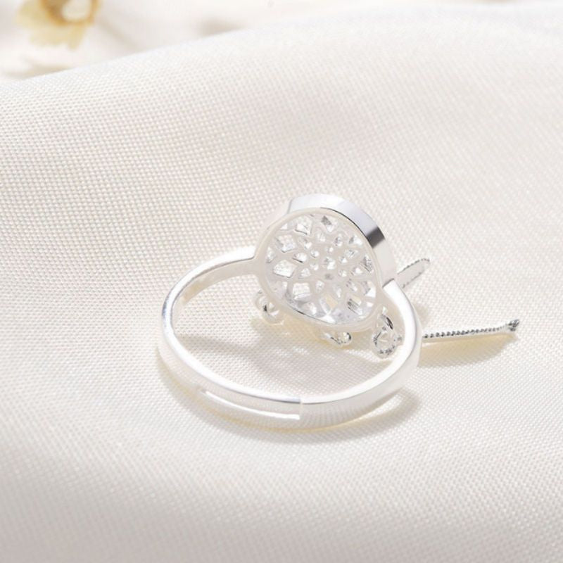 Silver Open 925 Sterling Dream Ring Catcher