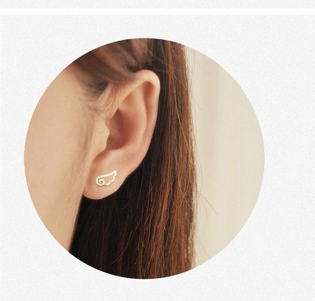 Sterling Silver Earring Wings