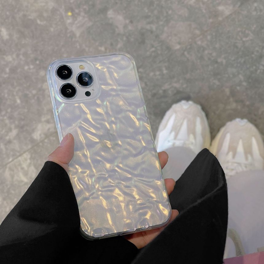 Case Transparent Textured Phone