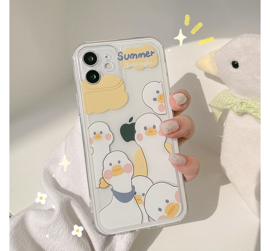Phone Duck Case Transparent