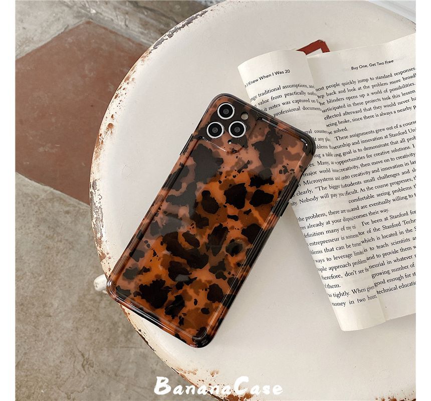 Phone Leopard Case Print