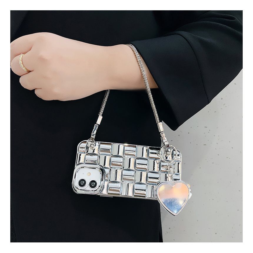 Metallic Chain Case Phone