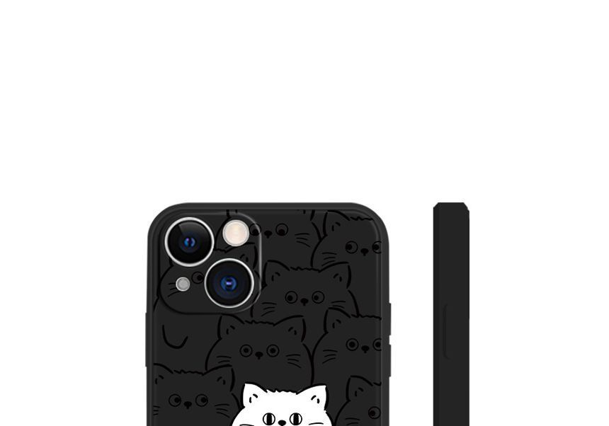 Case Cat Print Phone