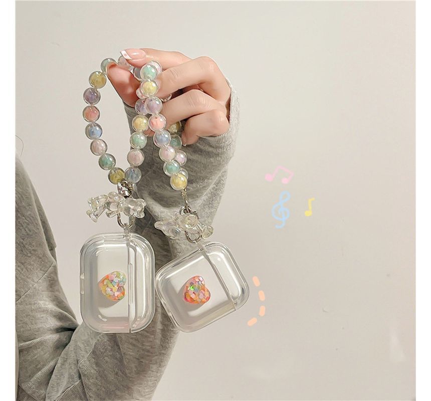 Earphone Pro AirPods Heart Skin / Bear Case