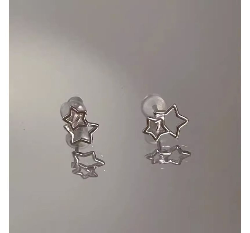 Stud Alloy Earring Star