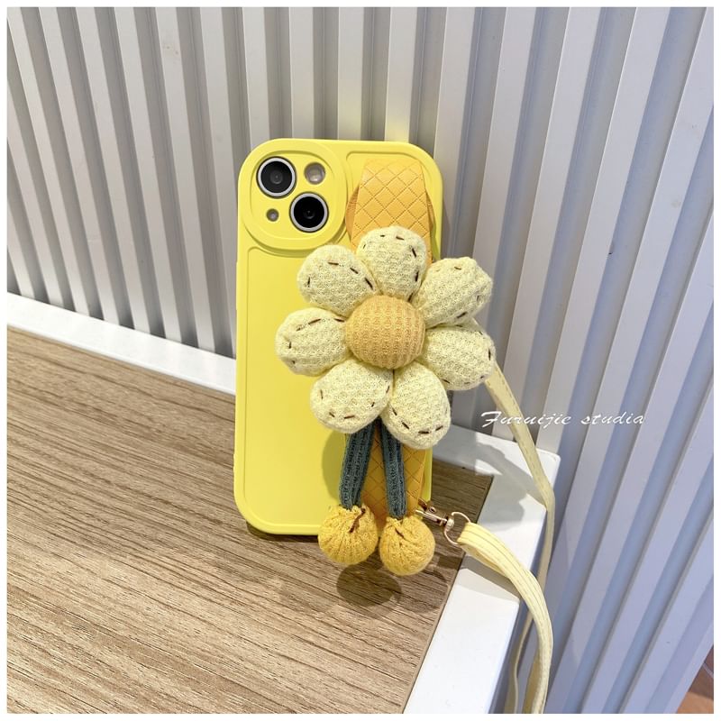 Floral Strap Phone Case