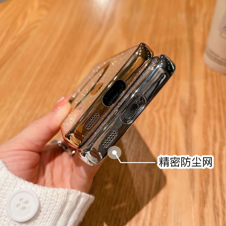 Case Phone Magnetic Glitter