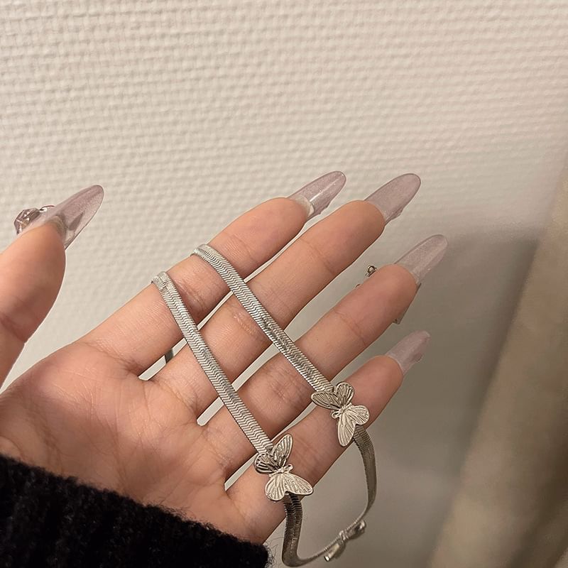 Butterfly Choker Alloy