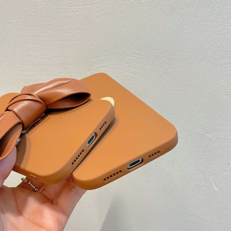 / Case Heart Bow Phone