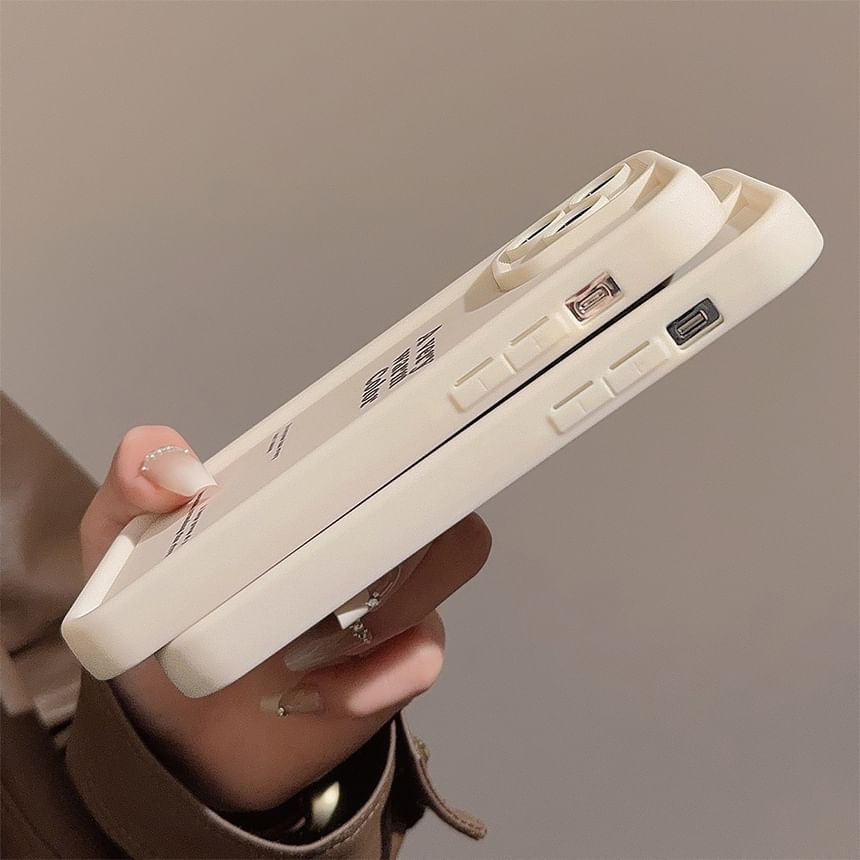 Lettering Case Phone