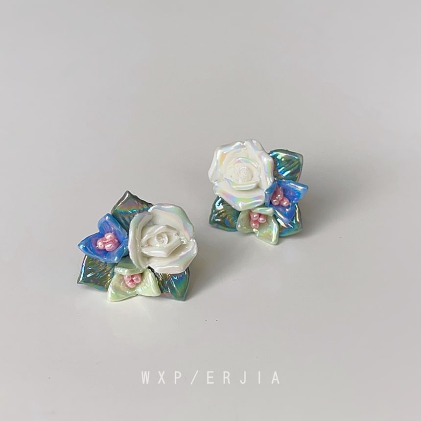 Earring Floral Clip-On