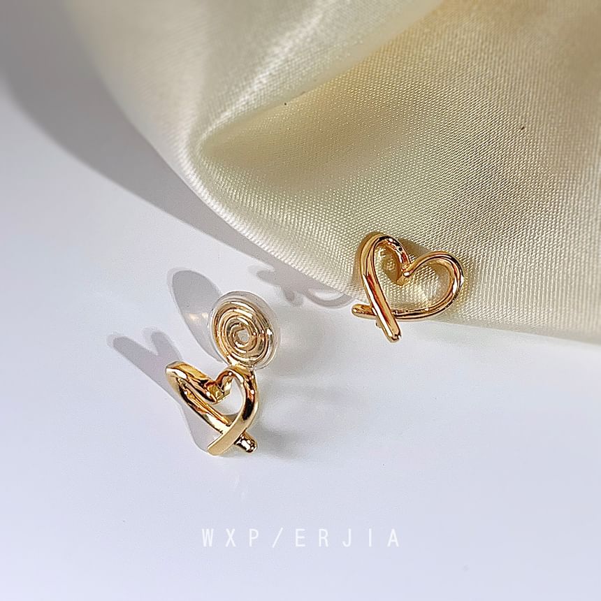 Alloy Ear Cuff Heart