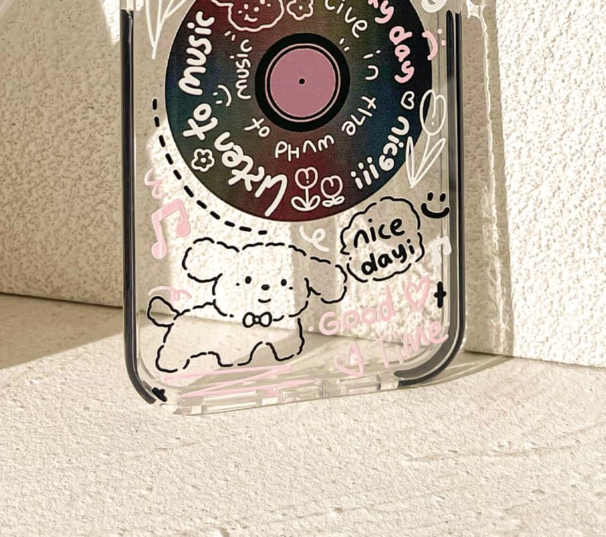 Phone Record Case Animal Vinyl