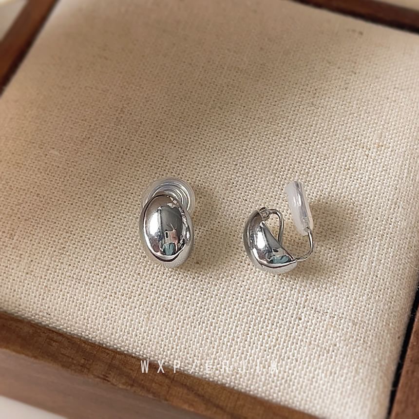 Polished Alloy Cuff Bead Ear
