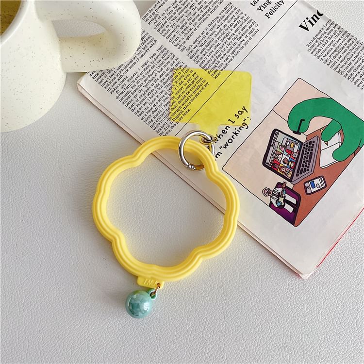 Strap Lanyard Hoop Wavy Pad Phone with