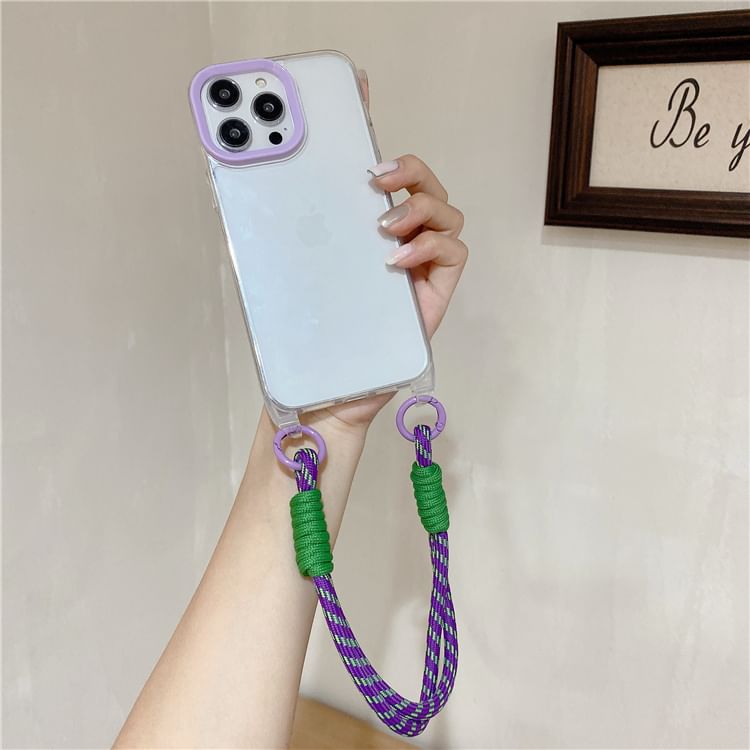 Case Strap Transparent Phone