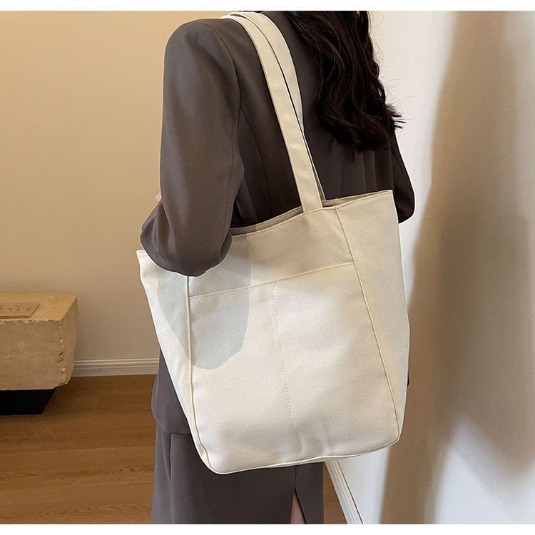 Bag Tote Canvas Plain