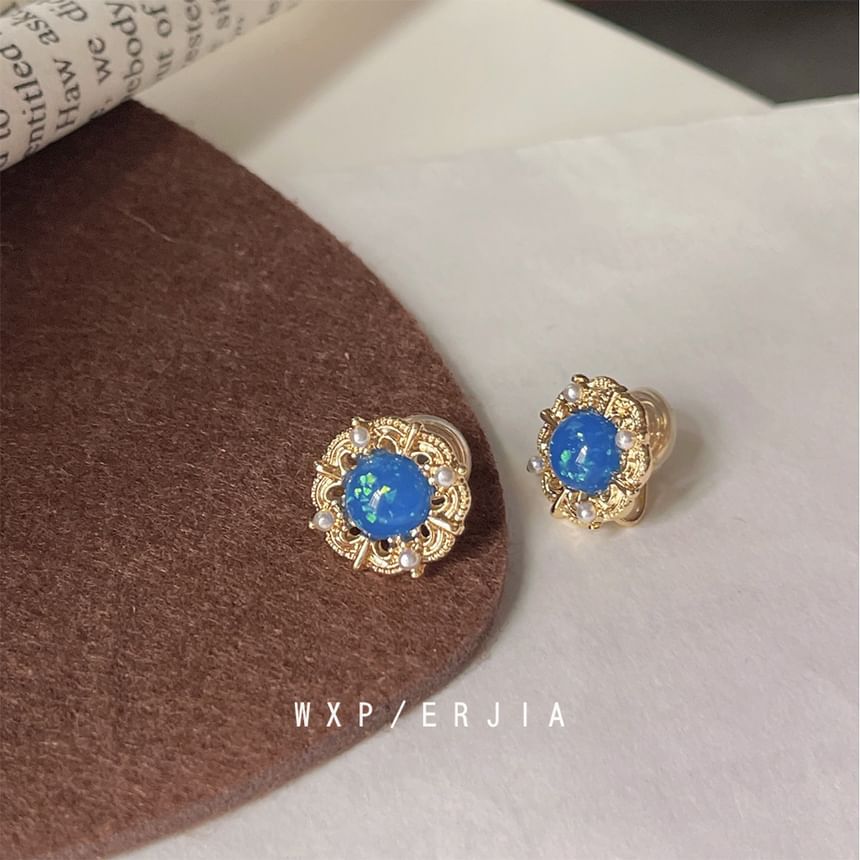 Cuff Rhinestone Earring