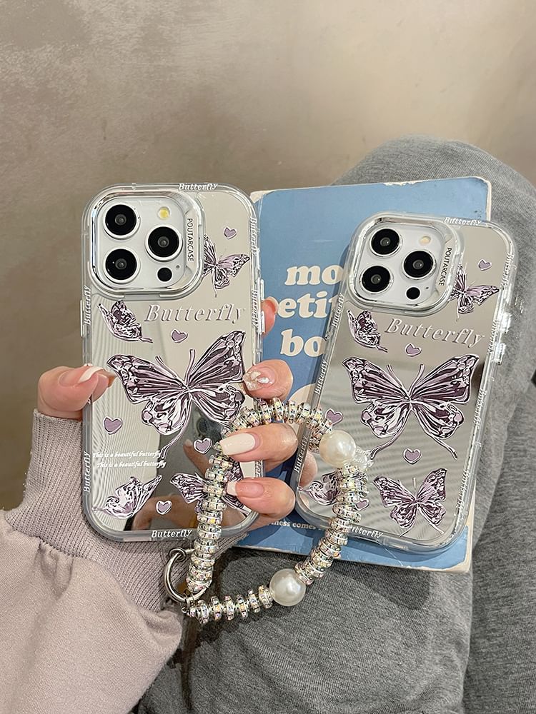 Mirrored Butterfly Phone Case