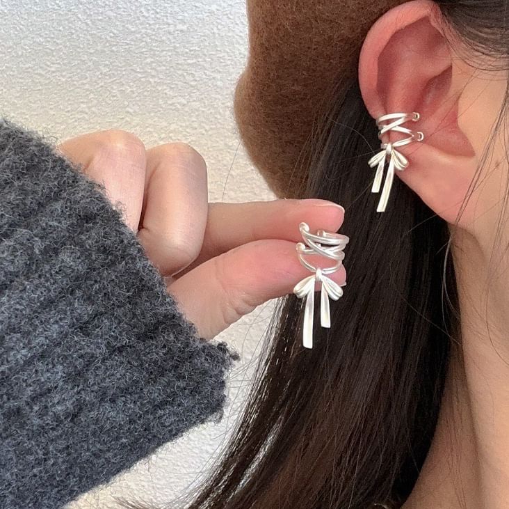 Copper Cuff Ribbon Ear