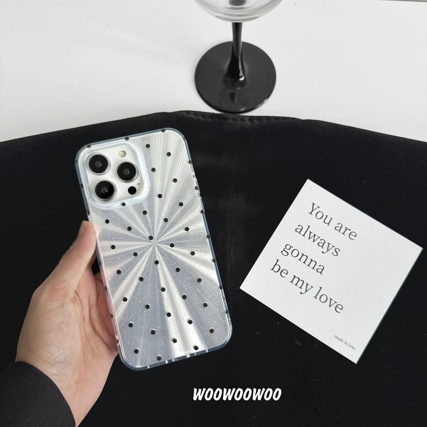 Heart Phone Case Dot Polka