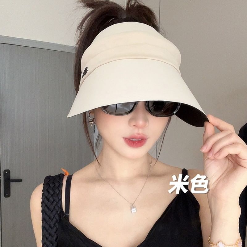 Sun Embroidered Lettering Visor