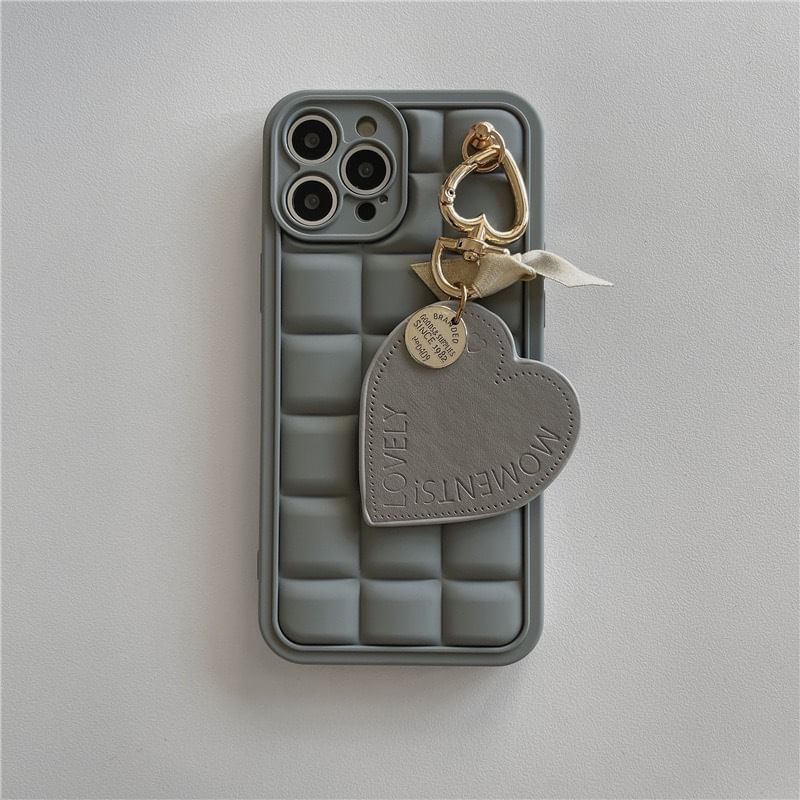 Phone Heart Charm Case