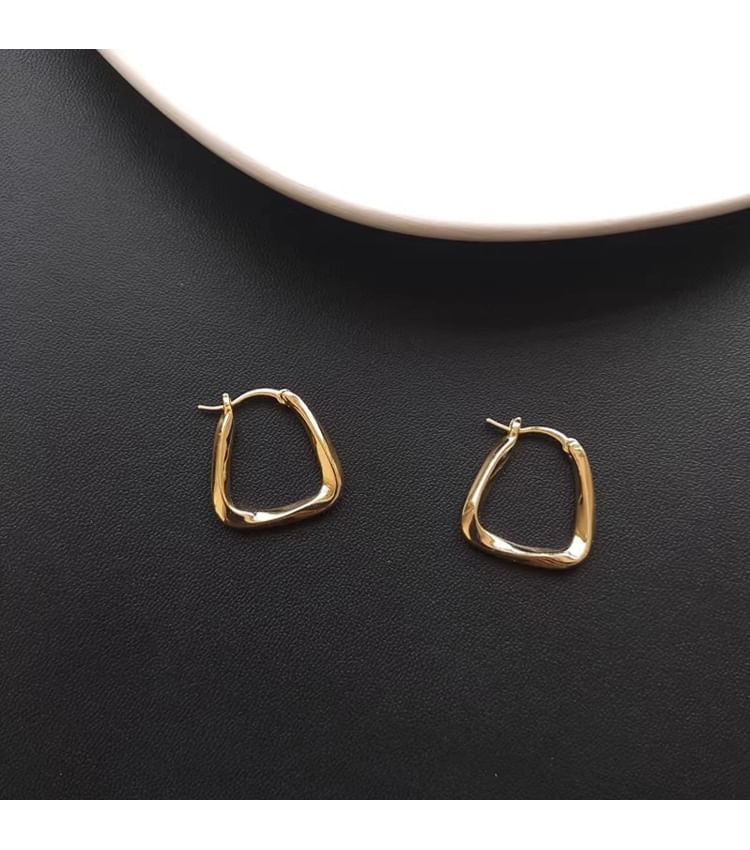 Hoop Geometric Earring