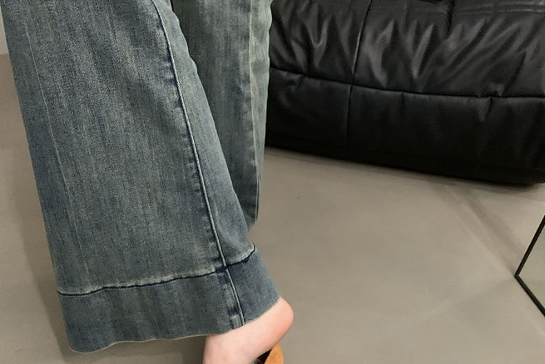 Suede Bow Faux Flats