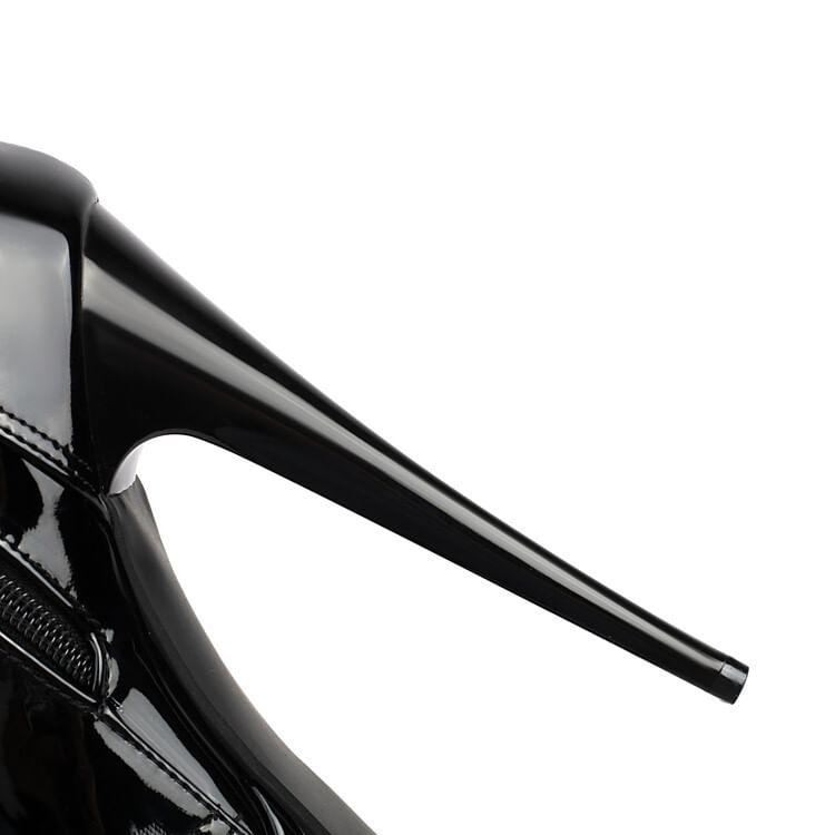 Boots Heel Stiletto Lace-Up Ankle