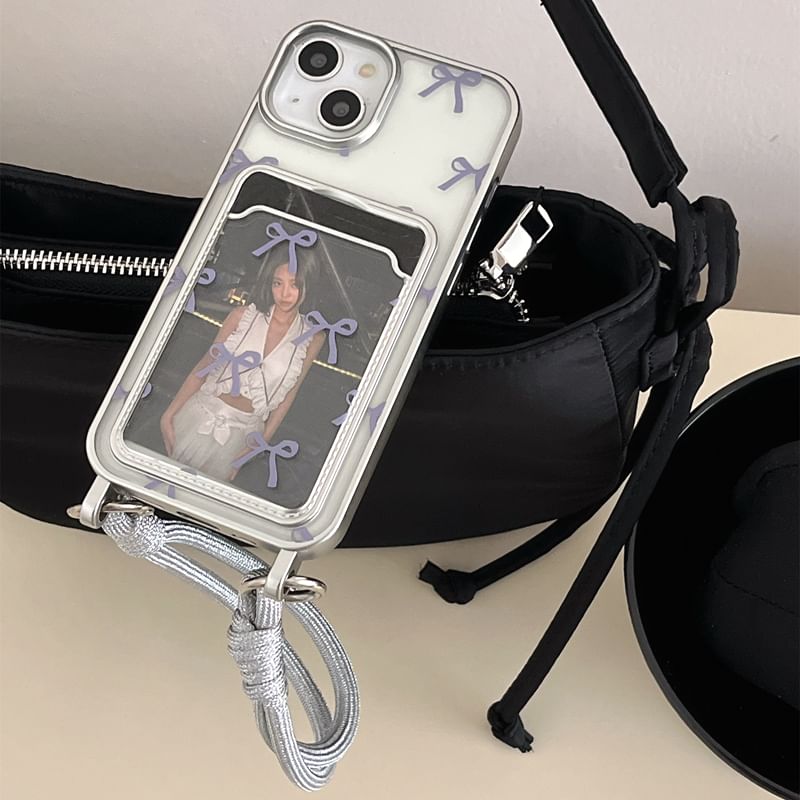 Print Phone Case Ribbon