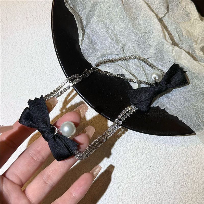 Ribbon Necklace Layered