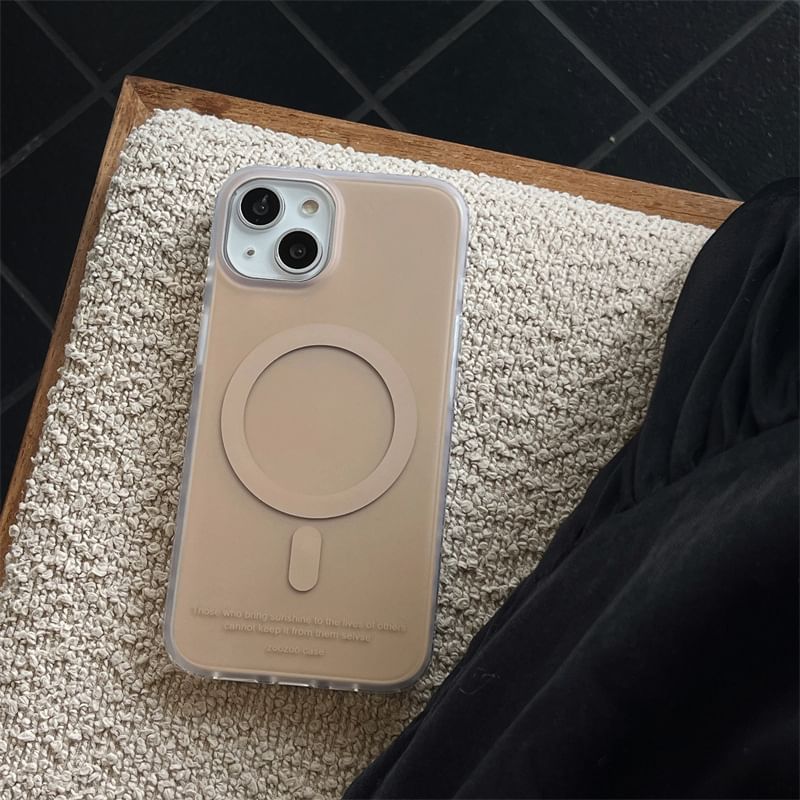 (Compatible with Plain Case Magnetic MagSafe) Phone