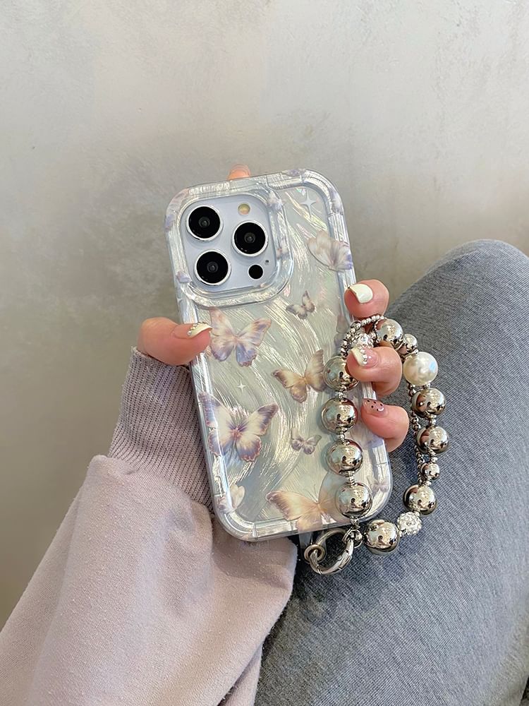 Set Case Strap / Phone Butterfly