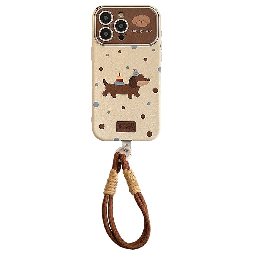 Phone Dog Case Set Strap /