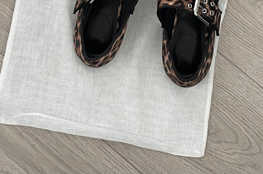 Buckled Shoes Mary Jane