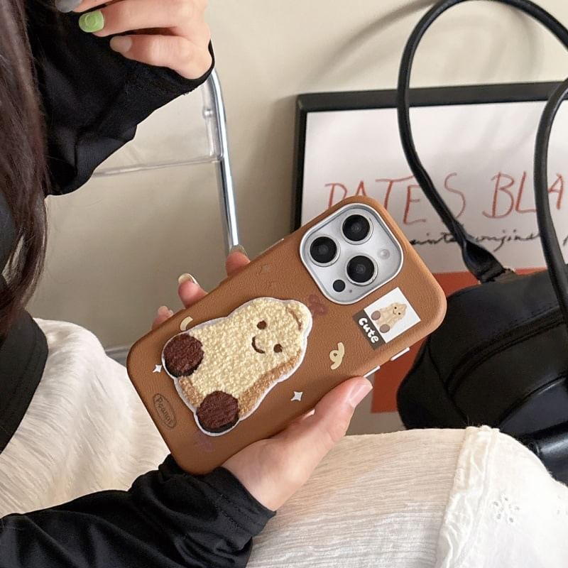 Phone Peanut Case Embroidered