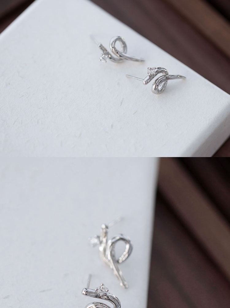 Earring Stud Sterling Silver 925