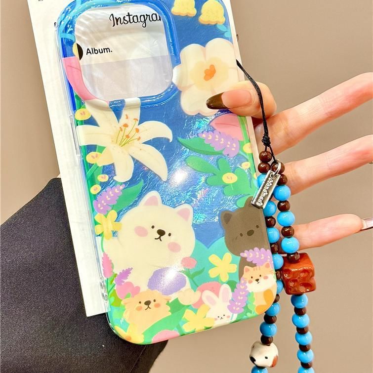 with Strap Animal Case Phone