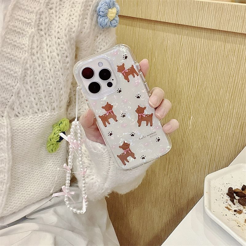 Deer Case Set Strap Phone /